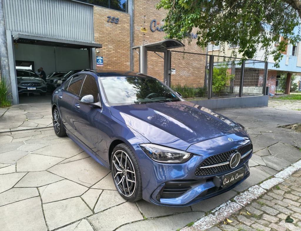 Mercedes Benz C 300 AMG Line Eco Boost 2.0 Turbo Híbrida Versão Topo de Linha